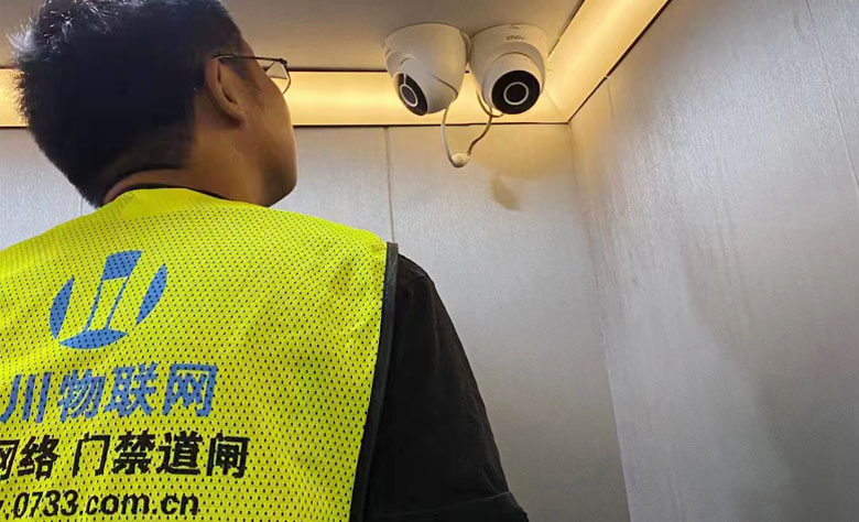 湘潭易俗河养生SPA会所监控安装